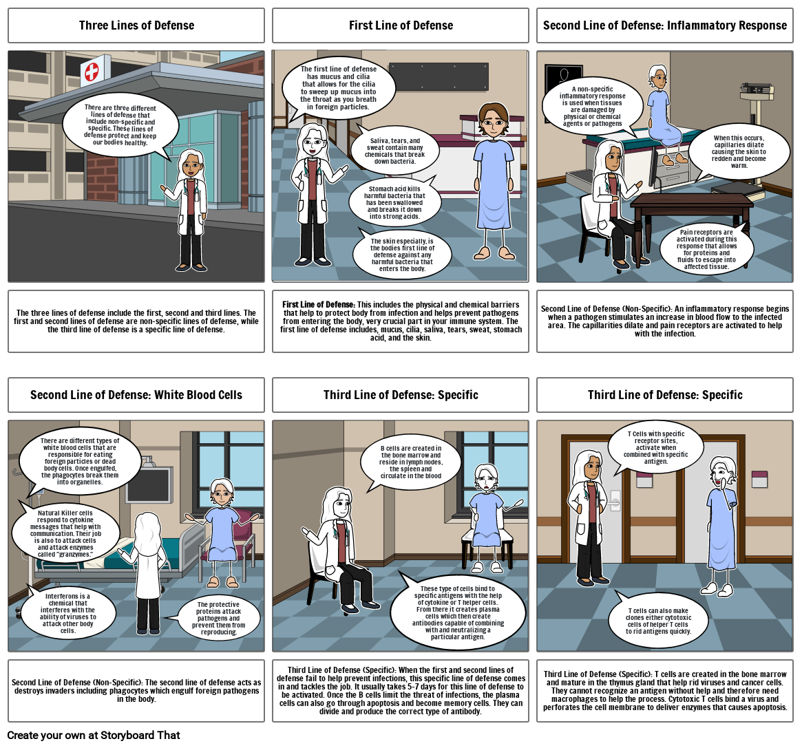 Three Line of Defense Storyboard by b18116bf