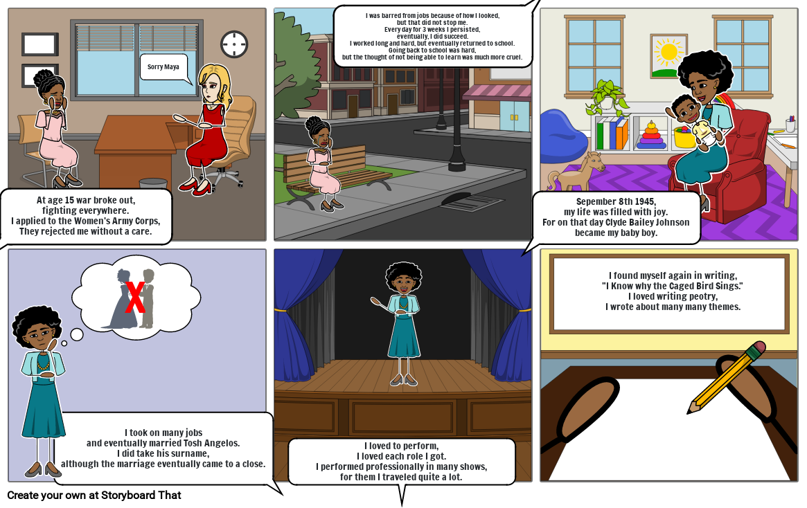 Maya Angelou Children&#39;s Book Pt 2