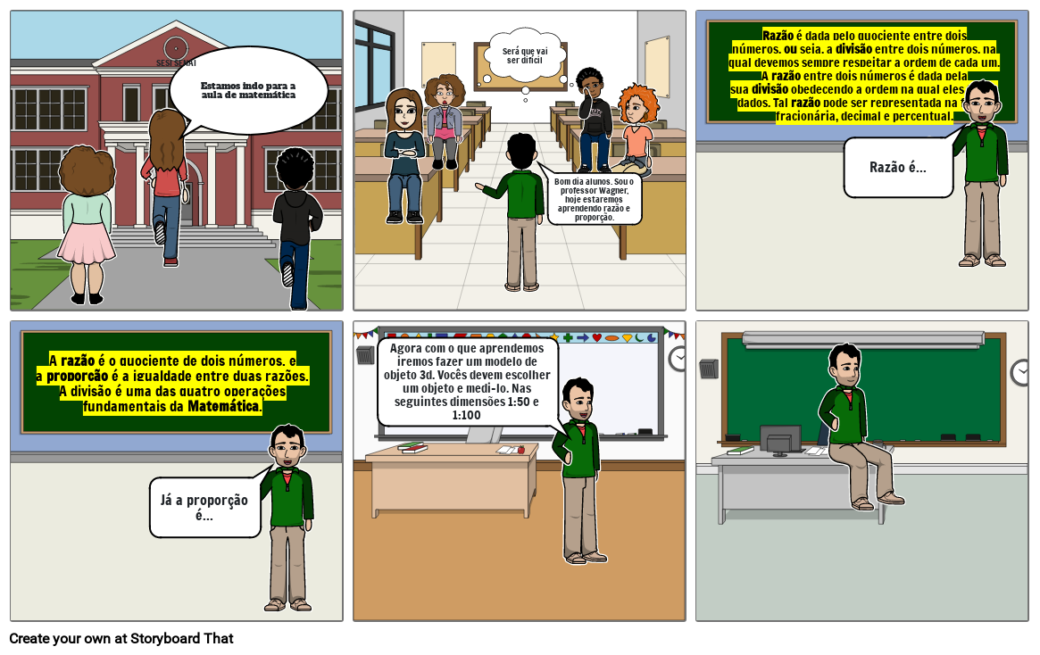 Aula De Matemática Storyboard By B286bb4c