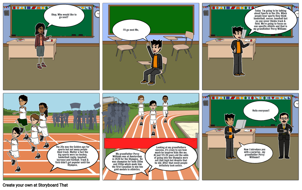 comic strip for assignment
