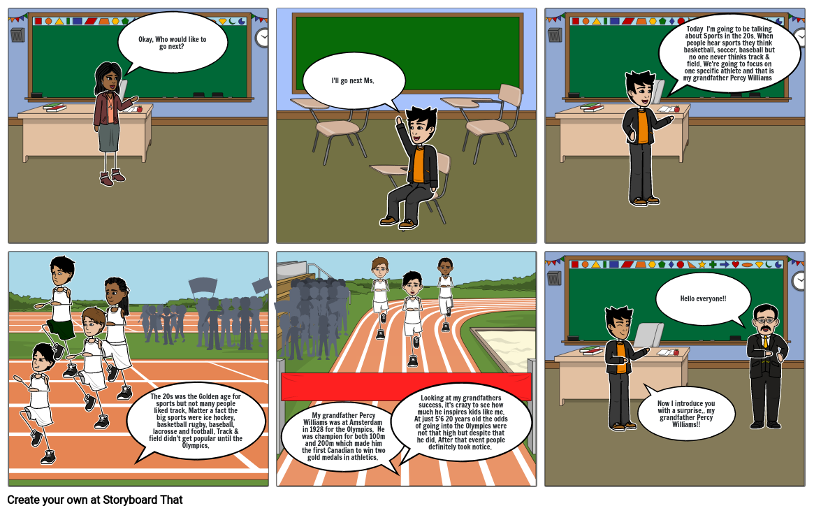 Comic Strip Assignment