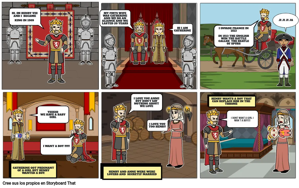 COMIC HENRY VIII