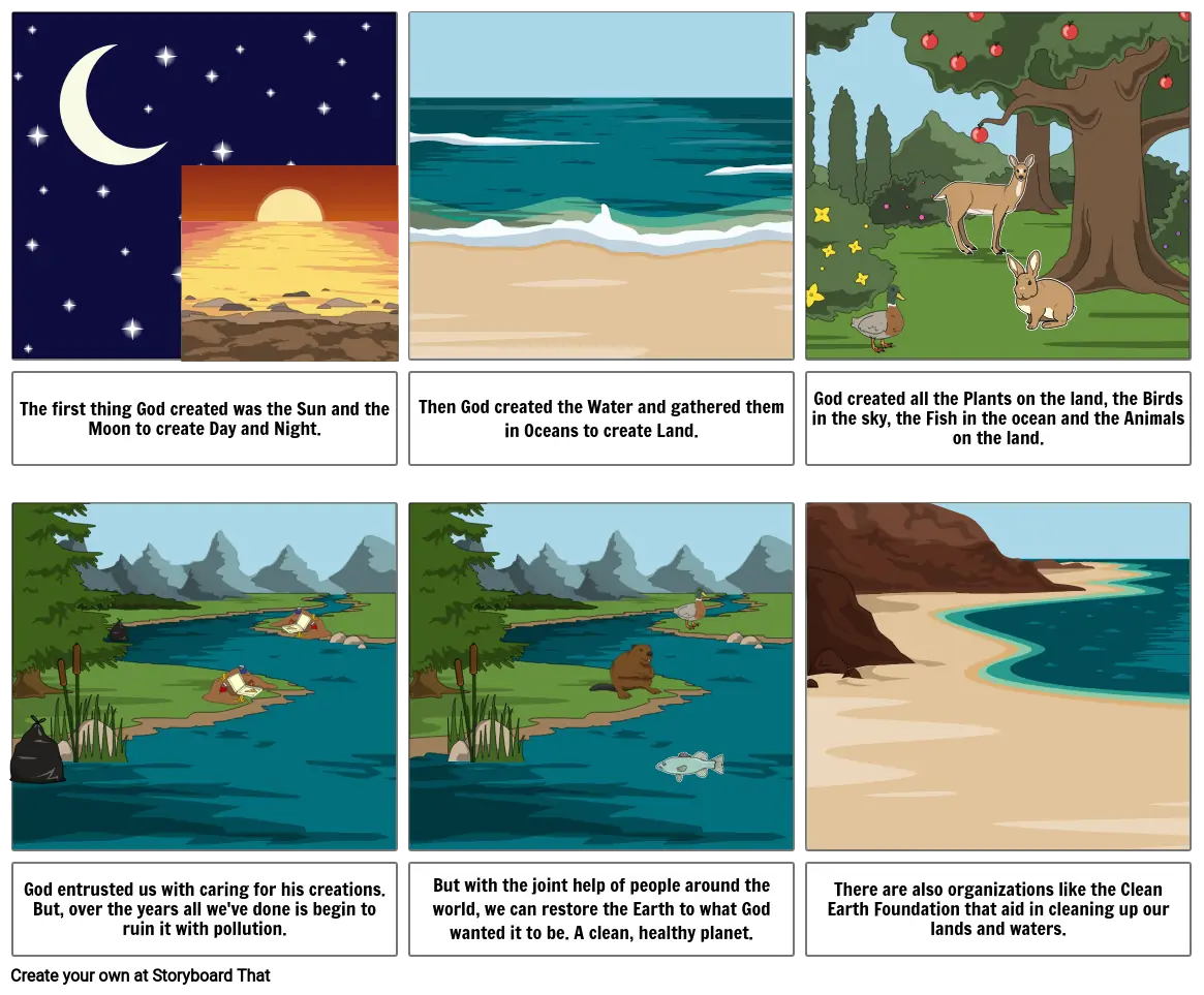 Creation Storyboard