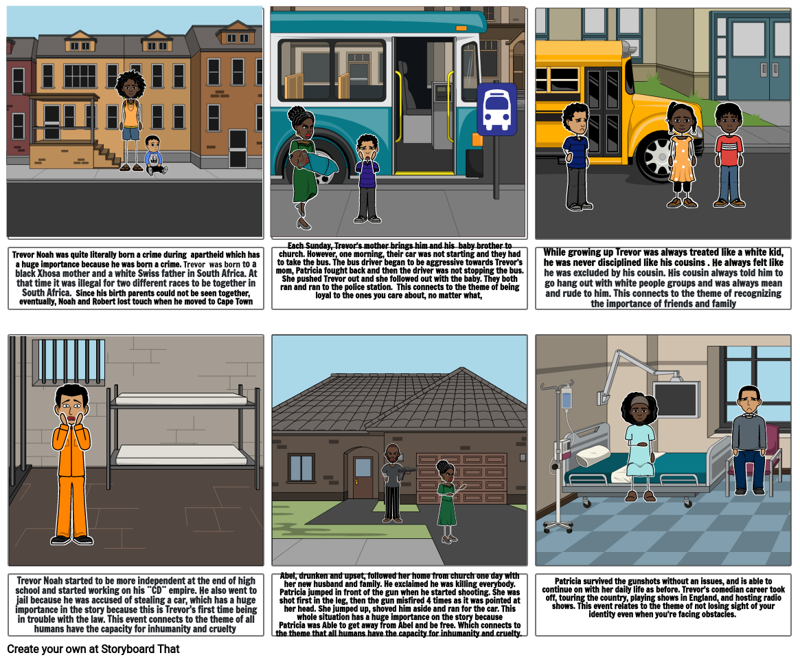 bron a crime Storyboard by b38ed508