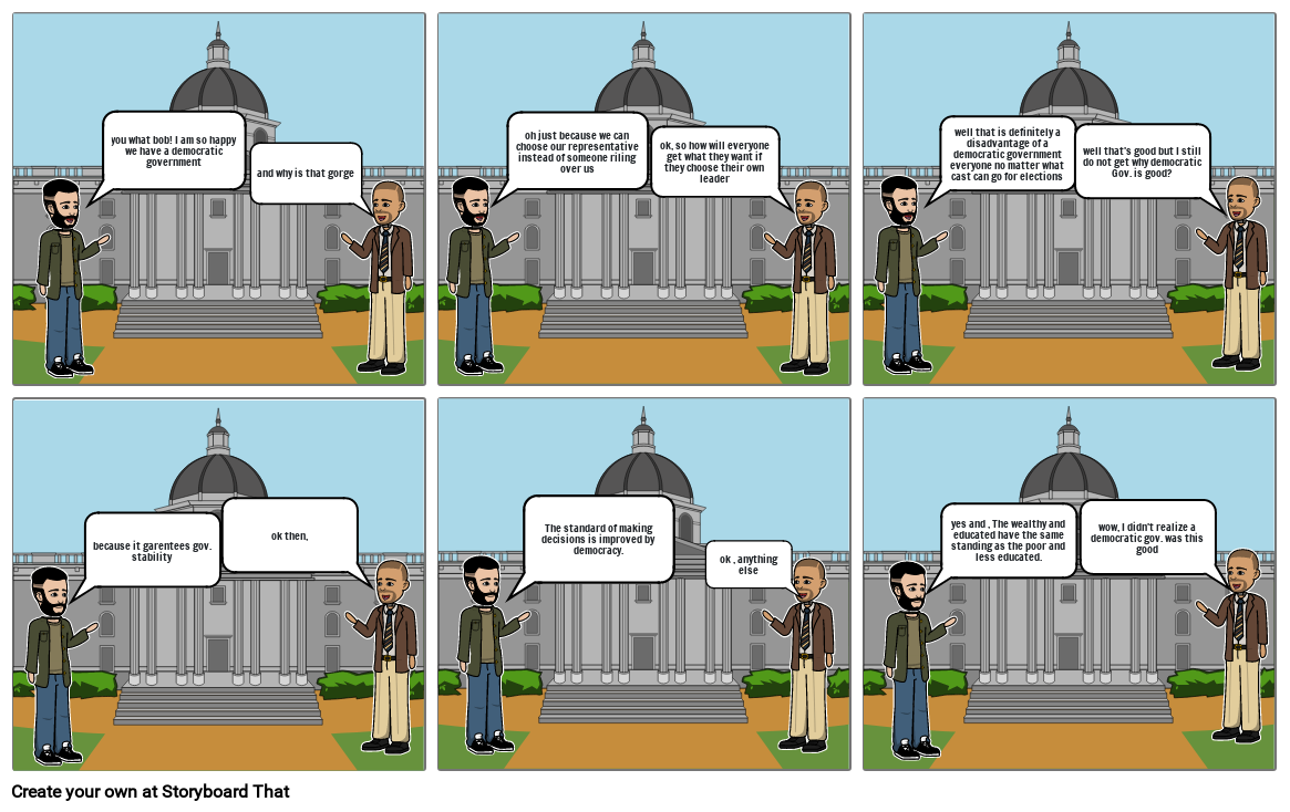 DEMOCRACY - ACTIVITY 1 Storyboard by b4a8a469