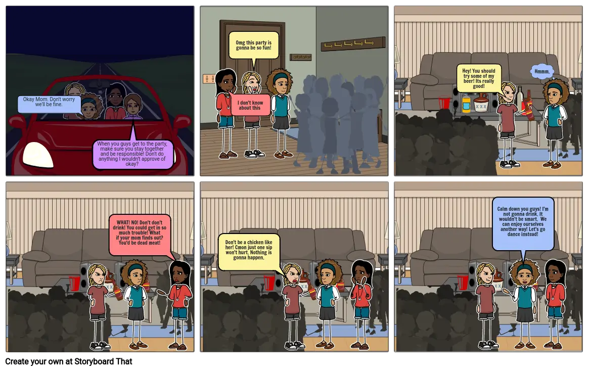 Id, Ego, and Superego Comic - Jehniah Dotson