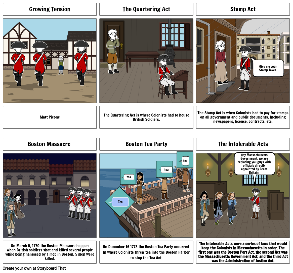 Growing Tension Storyboard by b50bdf6c