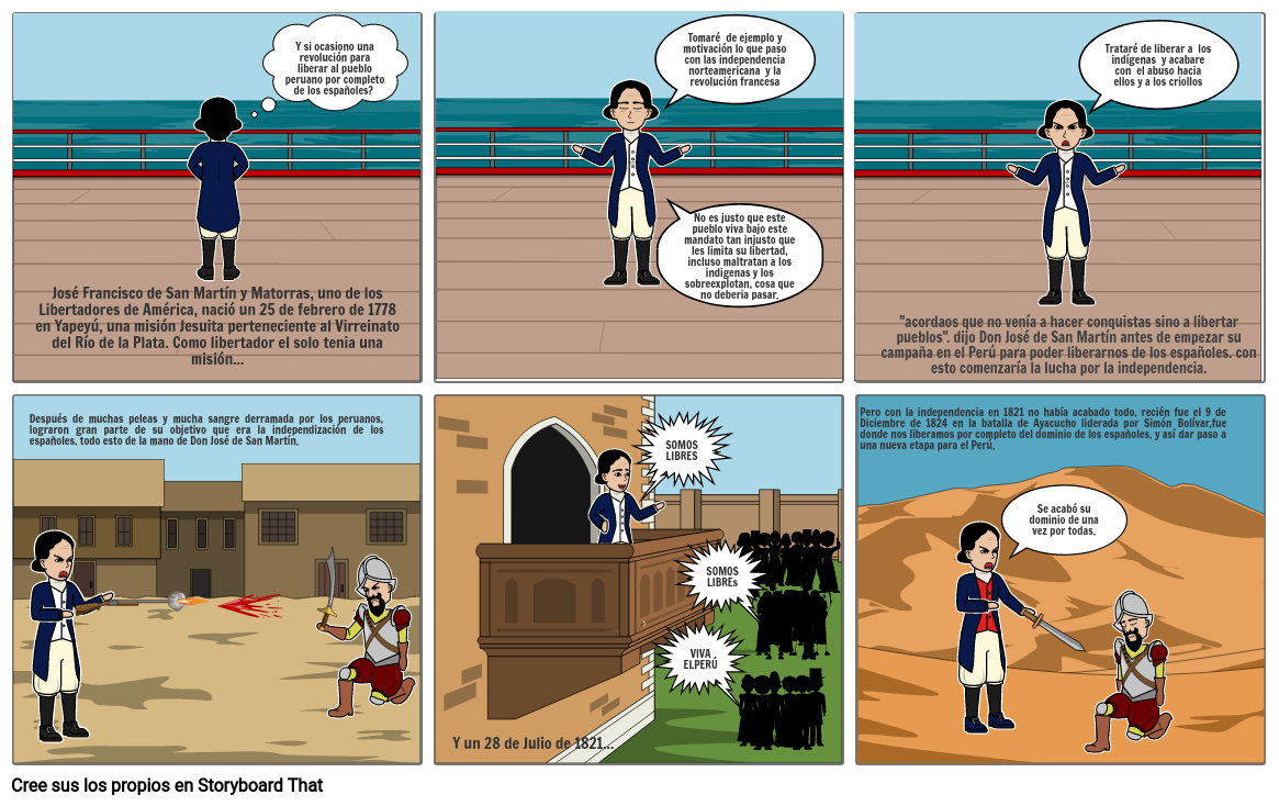 Historieta Criollos Storyboard By B B Ff