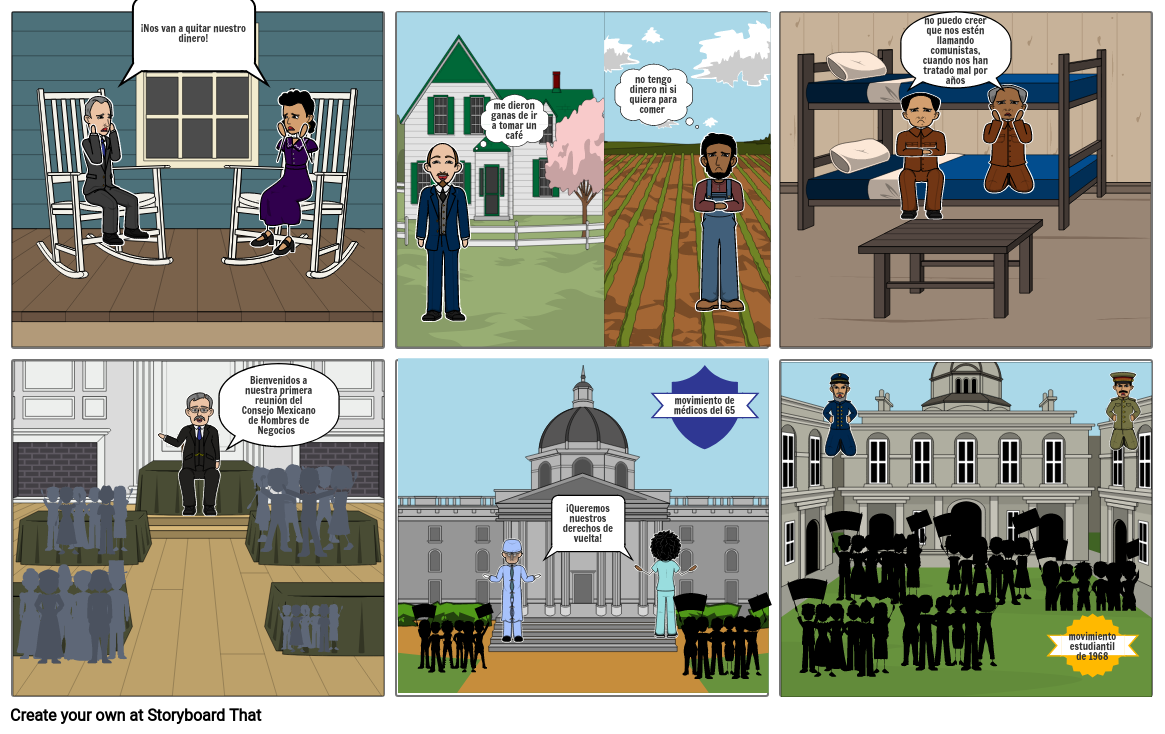 proyecto historia parte 1 Storyboard by b56f5f71