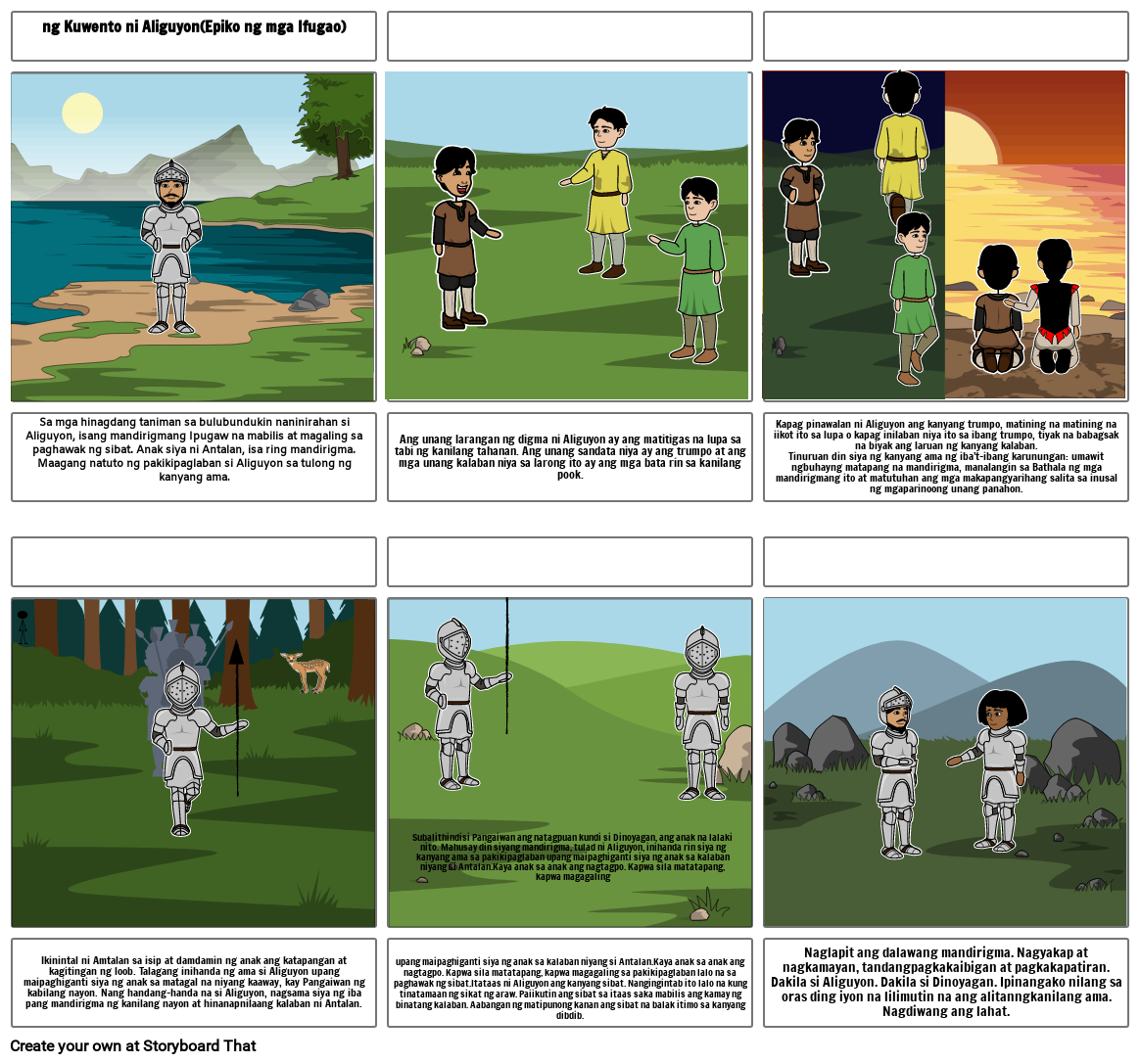 Unknown Story Storyboard par b586edf3