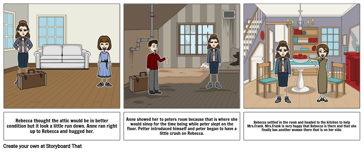 Comic Strip Project Storyboard by b5c18a53