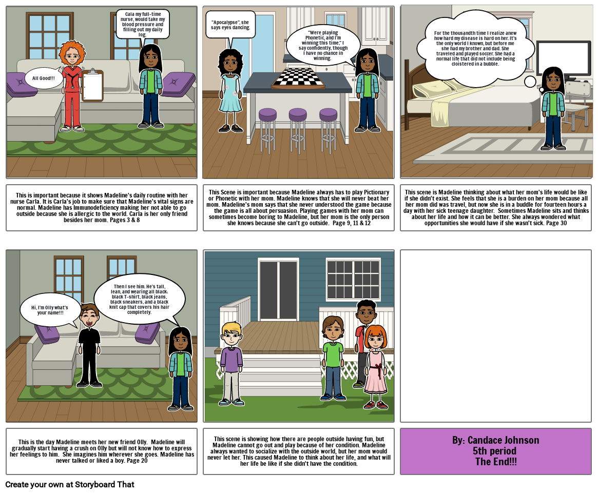 Everything Everything comic strip Storyboard by b642bc21