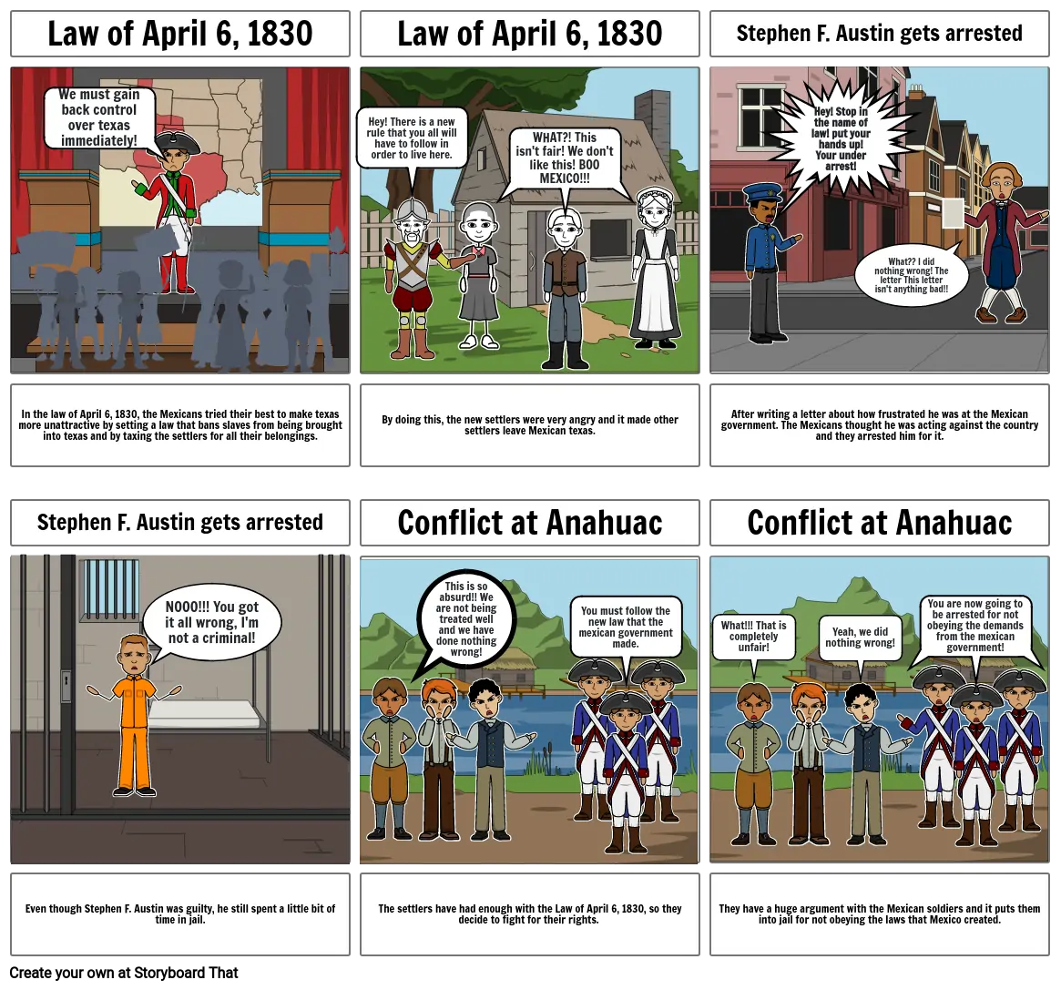 Road to the Revolution Comic Strip