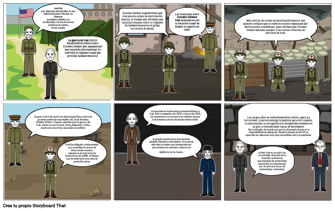 Guerra Storyboard por b680d930