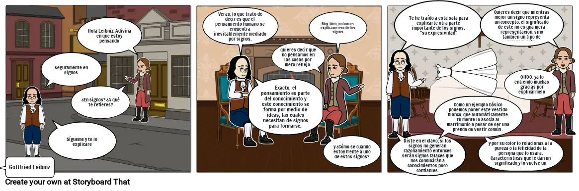 comic de Leibniz