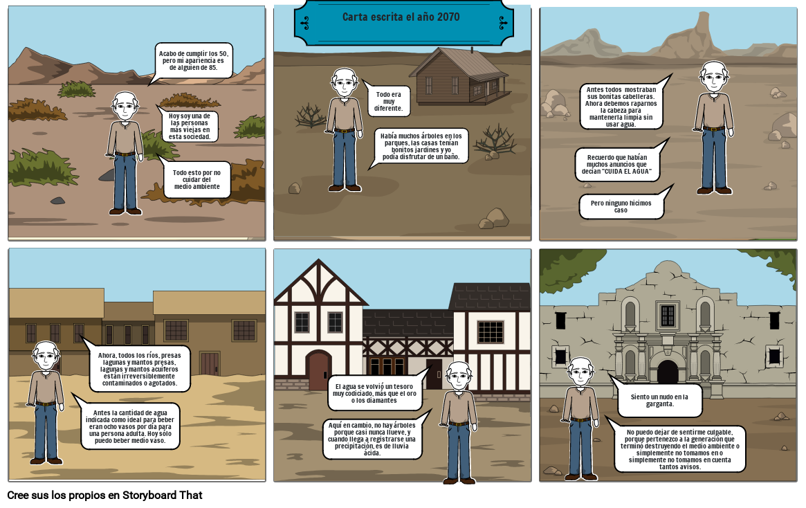 Carta A o 2070 Storyboard By B72a0fed