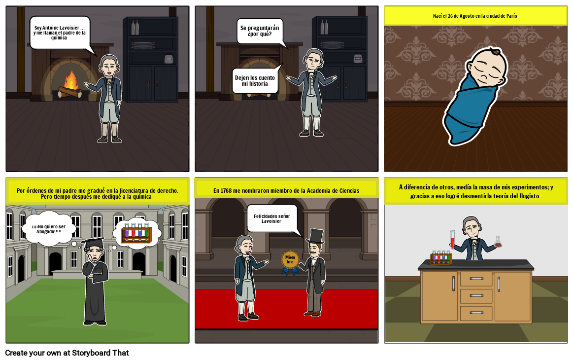 lavoisier Storyboard by b75fd1b3