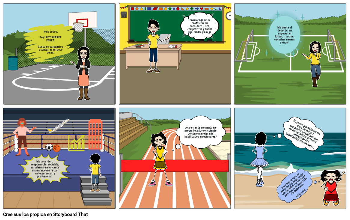 Storyboard Lucy Suárez Storyboard by b7b18bae