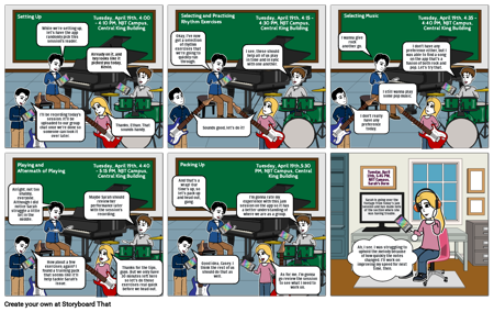 Group 4 Storyboard - Activity Scenario