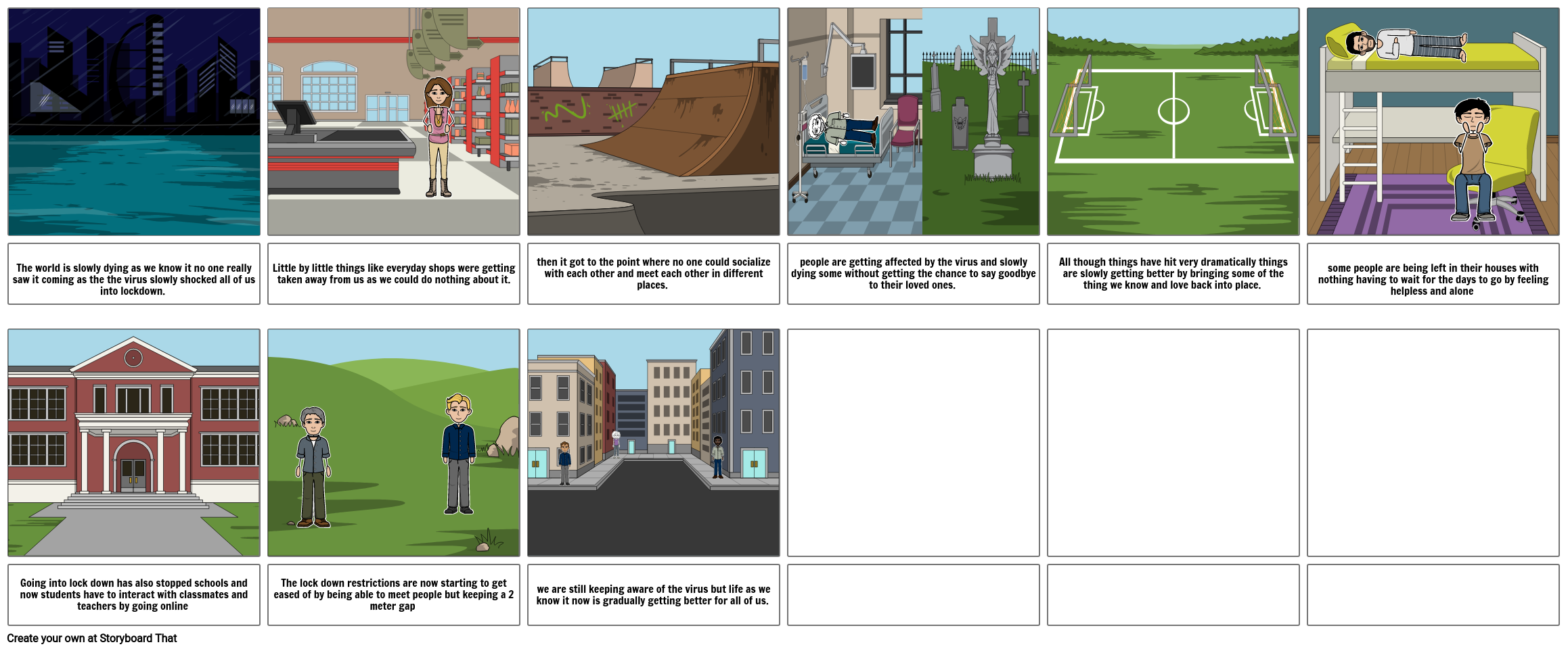 lockdown Storyboard por b8095c20