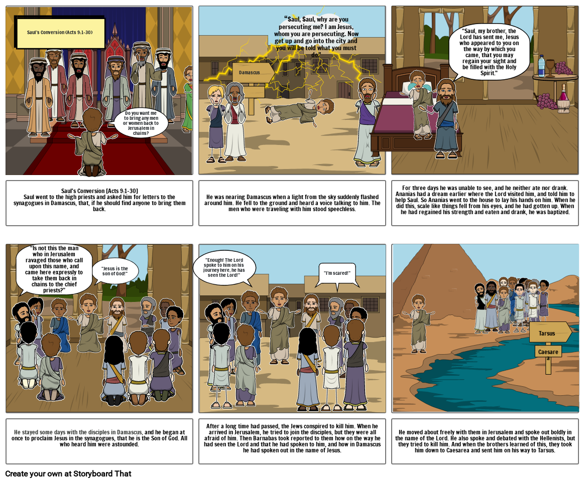 Saul Storyboard Storyboard by b8530660