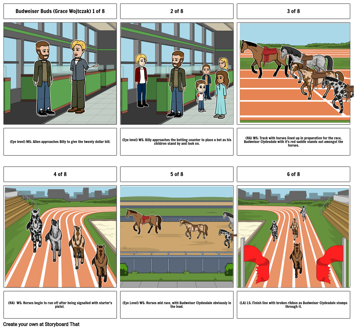 Creative Project Storyboard