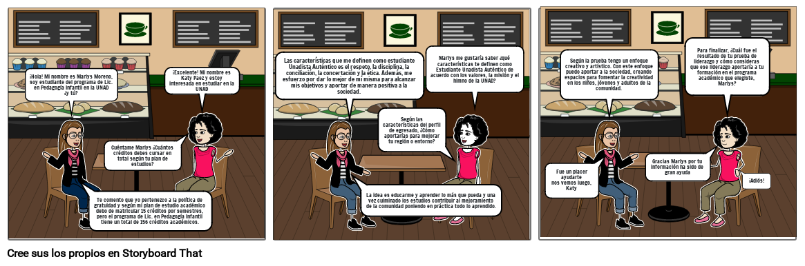 Historieta Storyboardthat