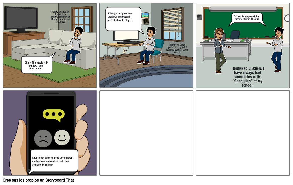 Tarea Ingles Storyboard By Ba2969c7