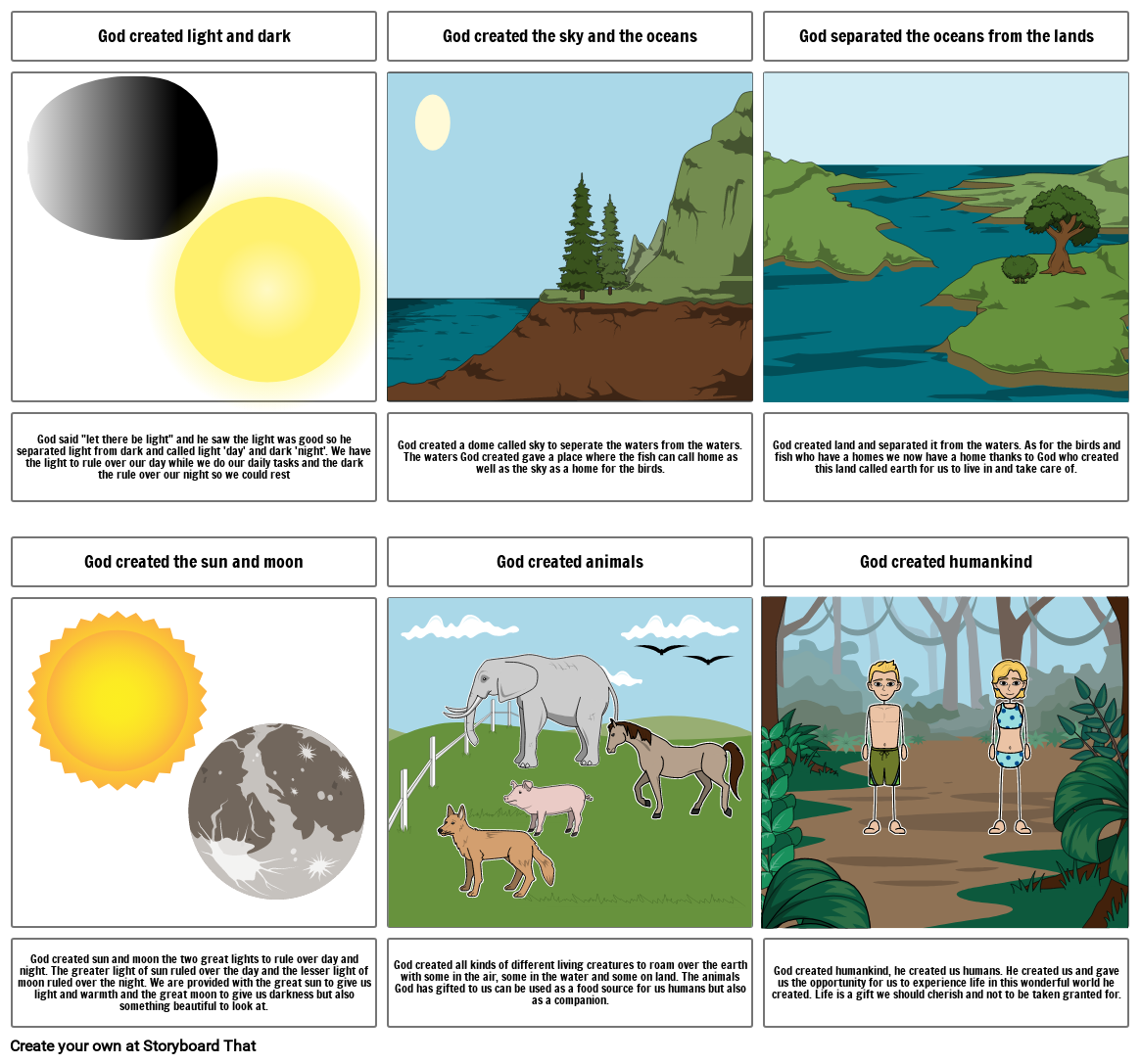 Creation storyboard Storyboard por ba463f8d