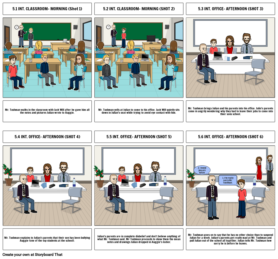 Computer Science storyboard