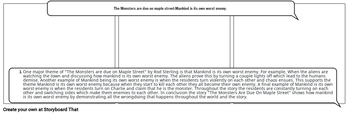 Monsters Are Due On Maple Street