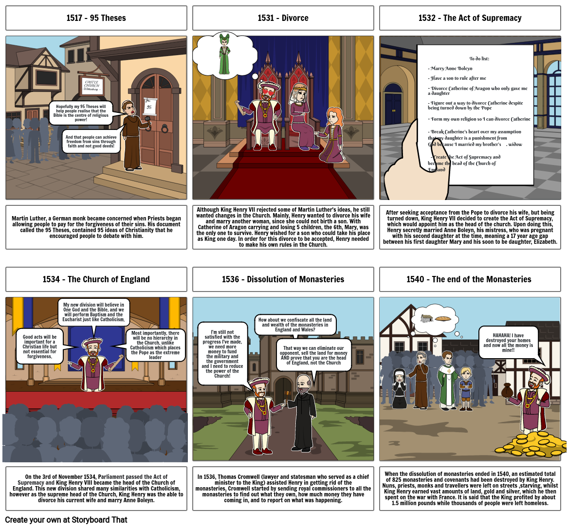 The Reformation Storyboard by bailee3