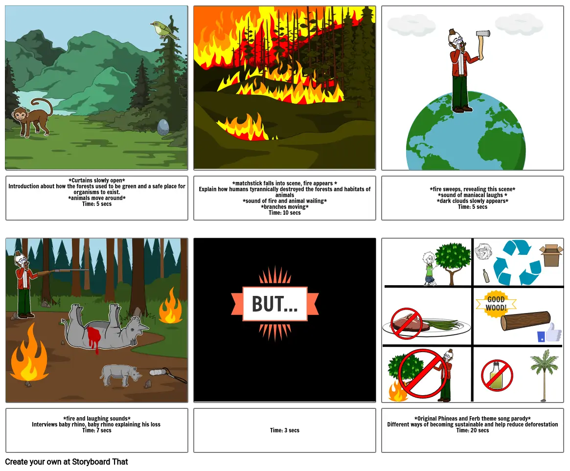 ICT stop motion storyboard