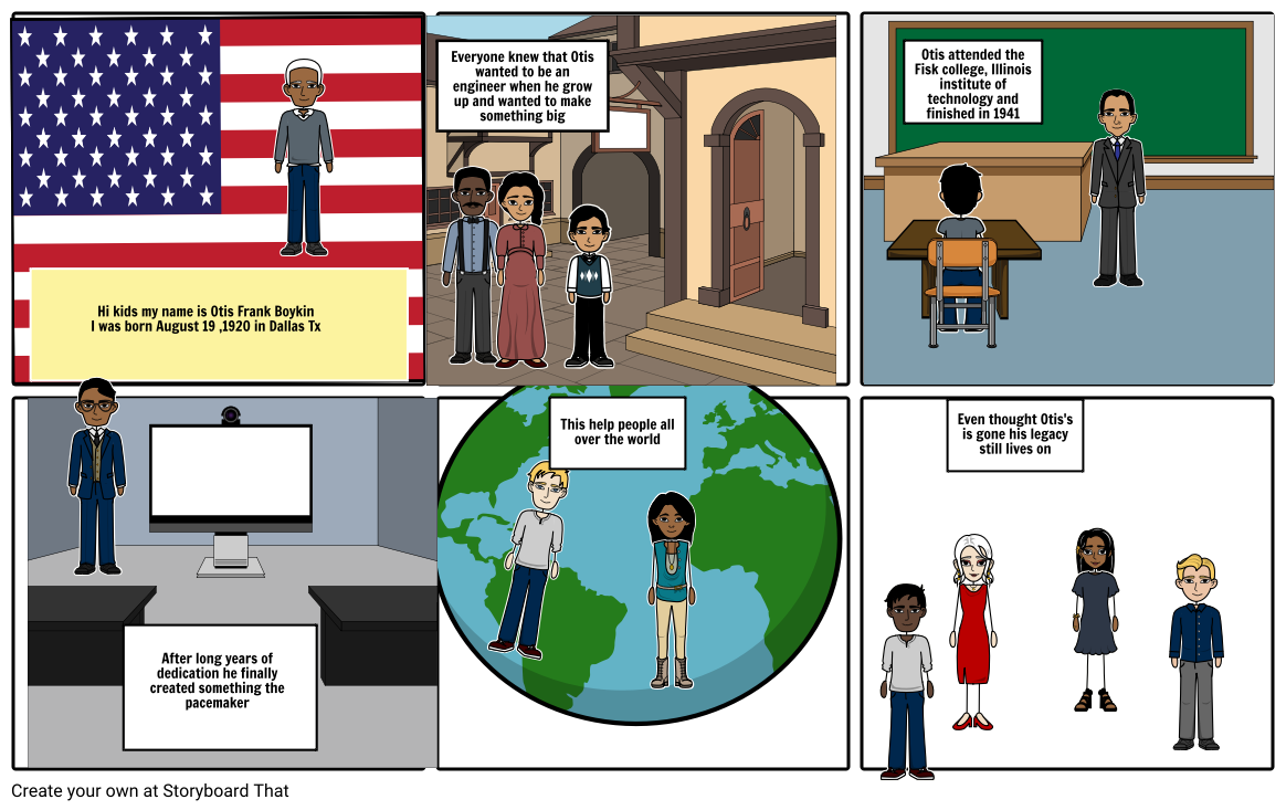 otis boykin Storyboard by barthelemy