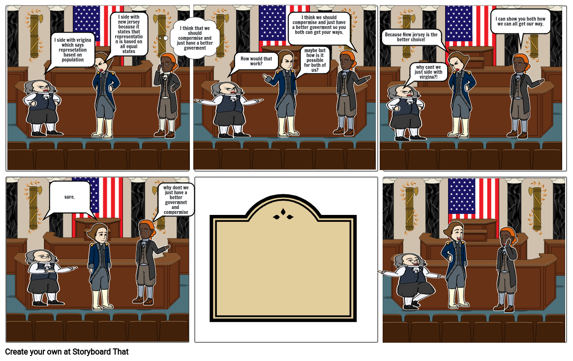 The Great Compromise Storyboard by baylee16998