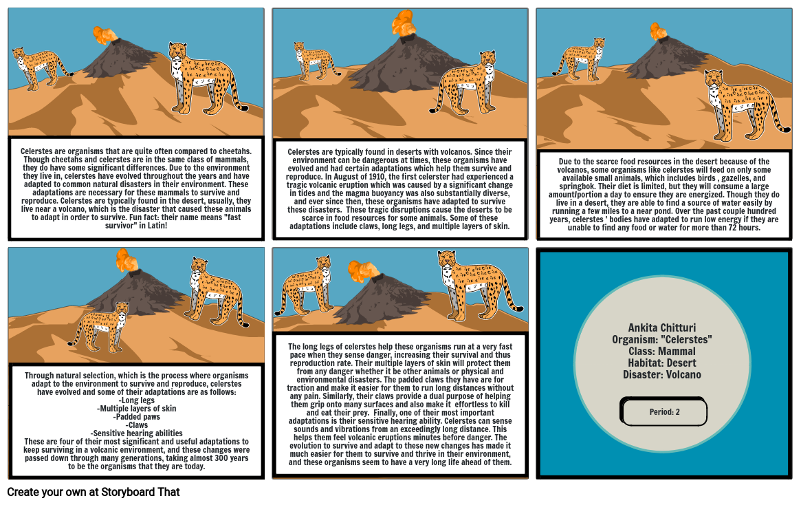 Biology-Natural Selection Project