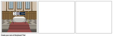 Romeo killing Paris then seeing juliet dead body and killing himself