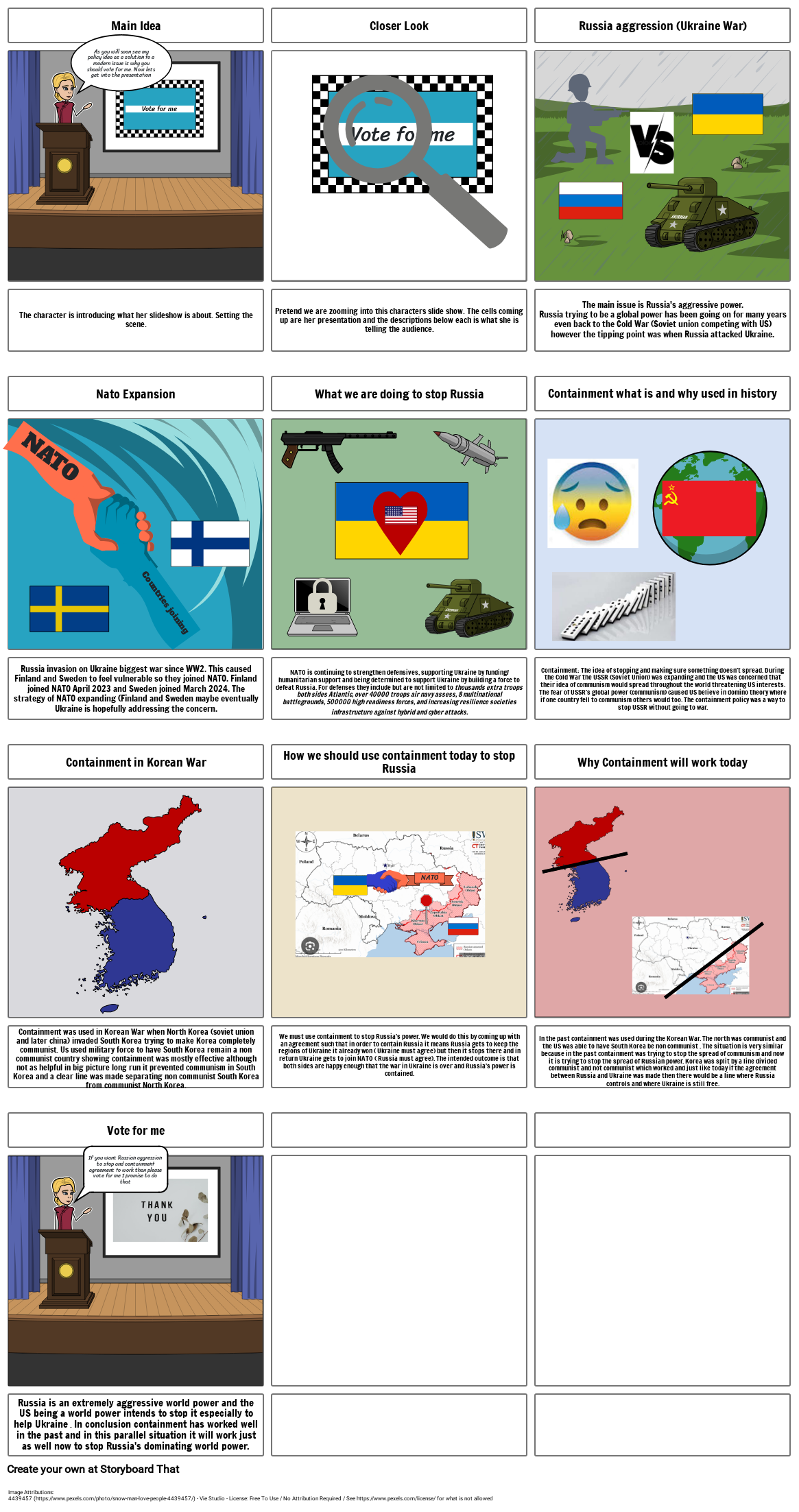 History Project 11th grade Modern Policy