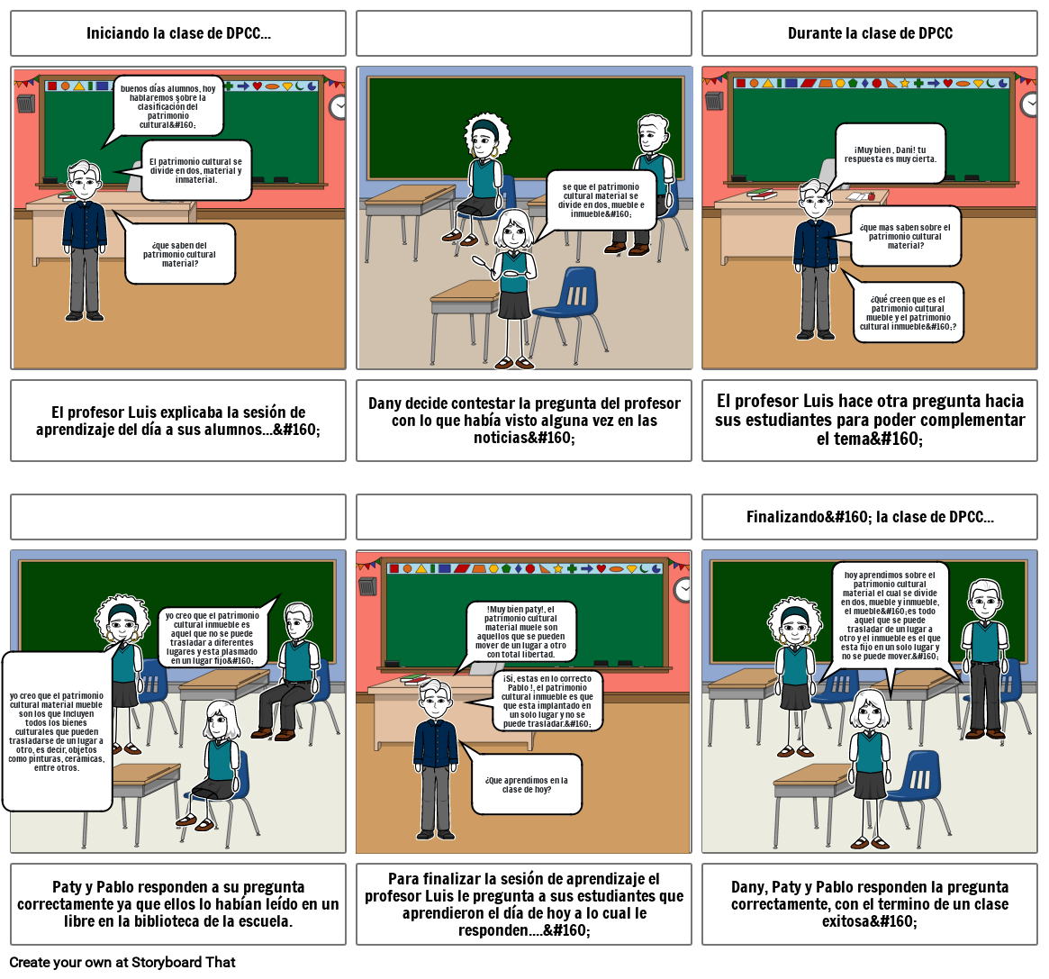 Historieta Comunicacion Storyboard By B The Best Porn