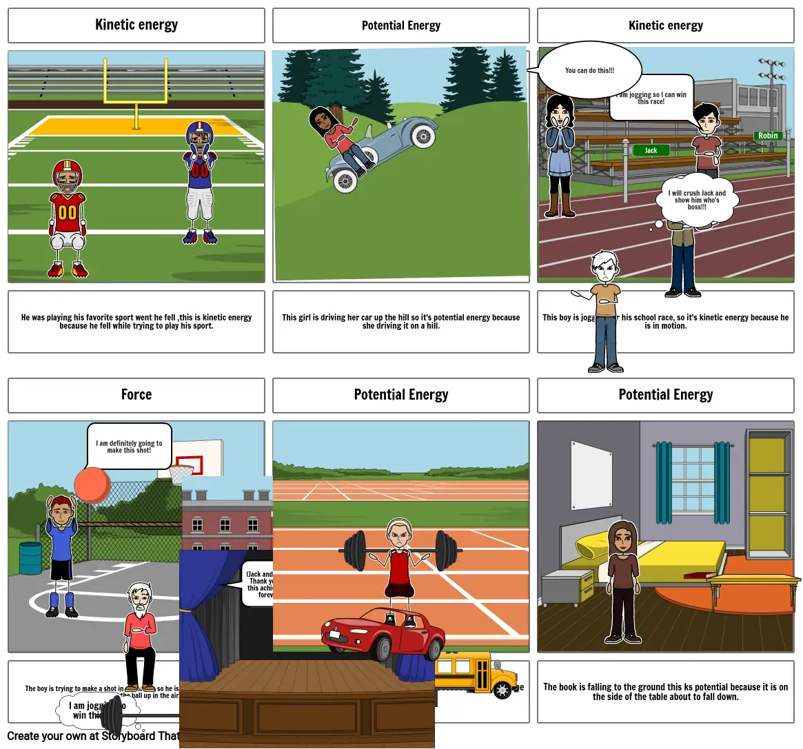 Kinetic Energy and Potential energy