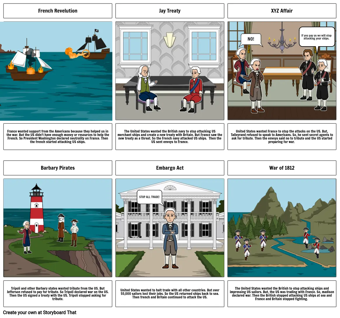 Storyboard History Project