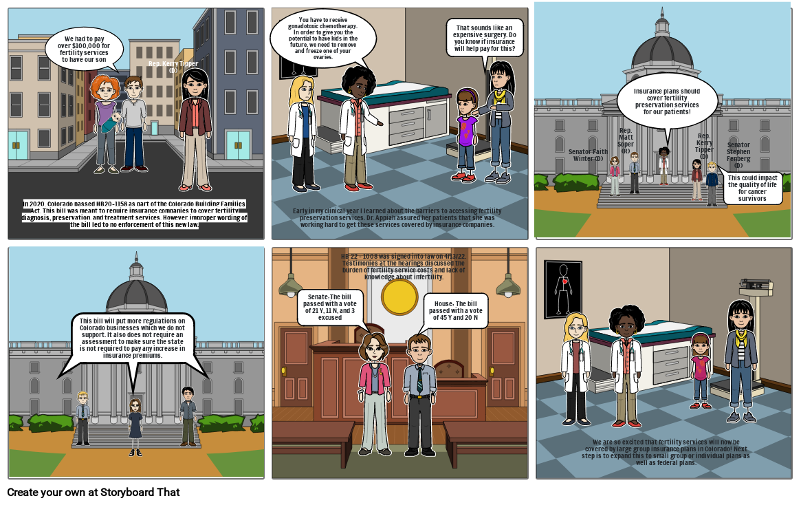 Legislative Comic Strip Storyboard by bc370257