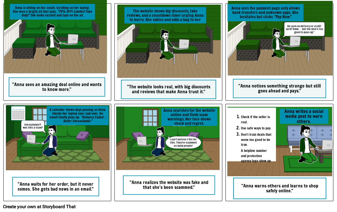 online selling scams