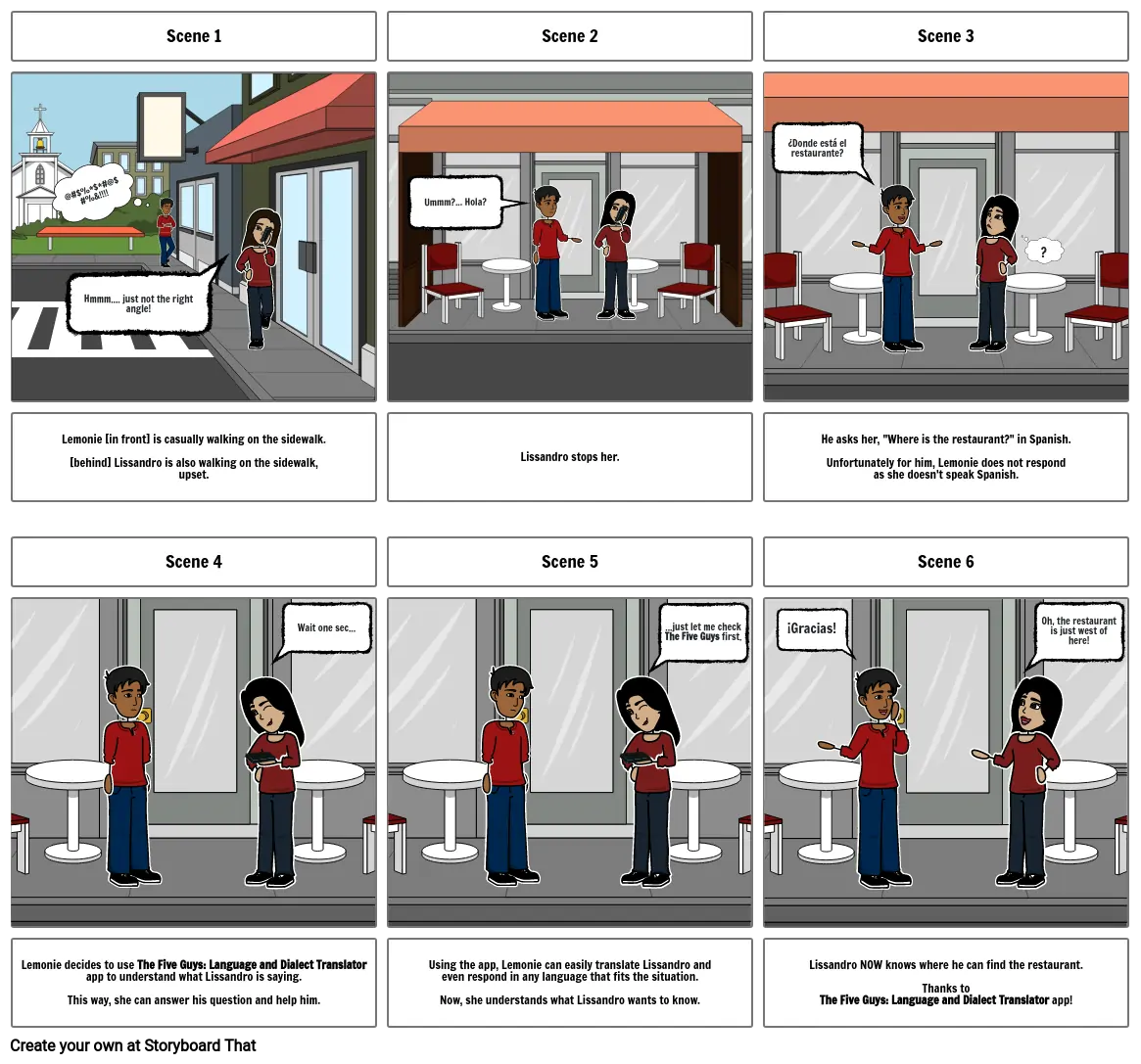 Storyboard - Digital Media SBA