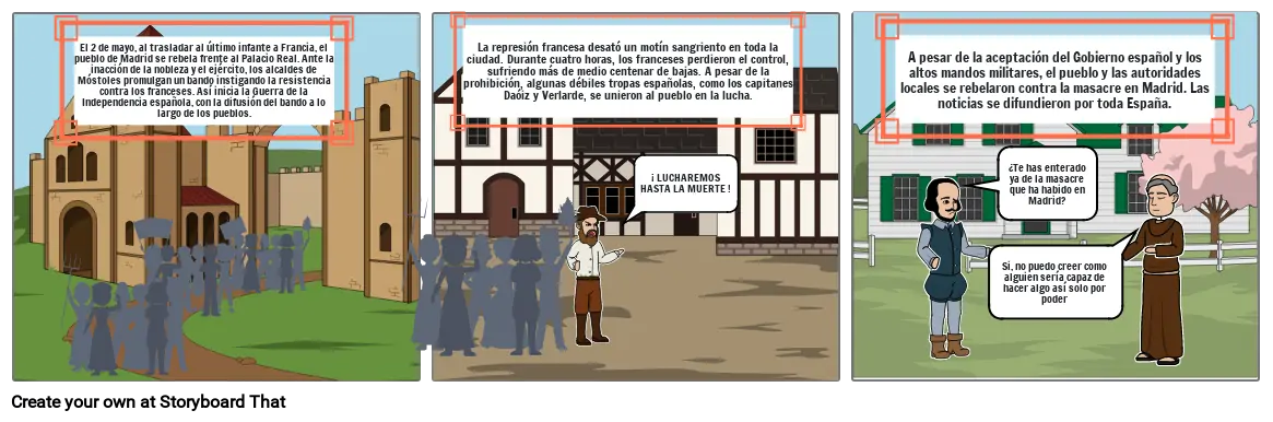 comic sobre la guerra de la independencia parte 2