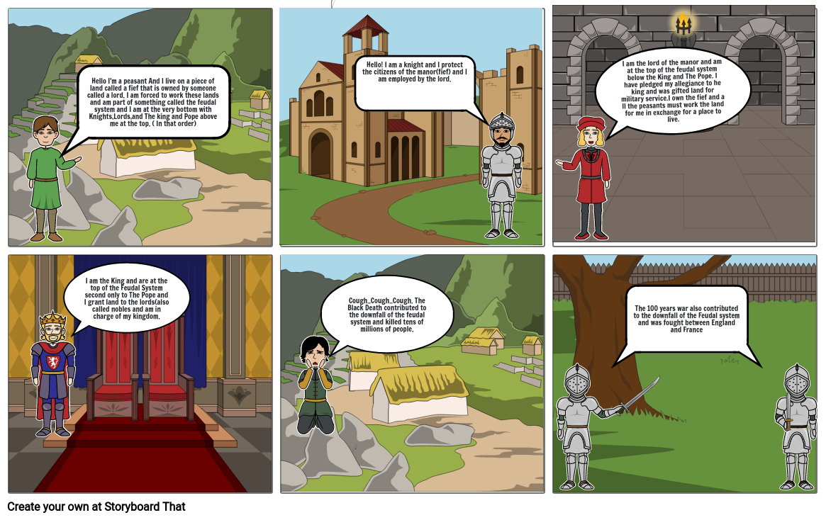 Feudalism Storyboard