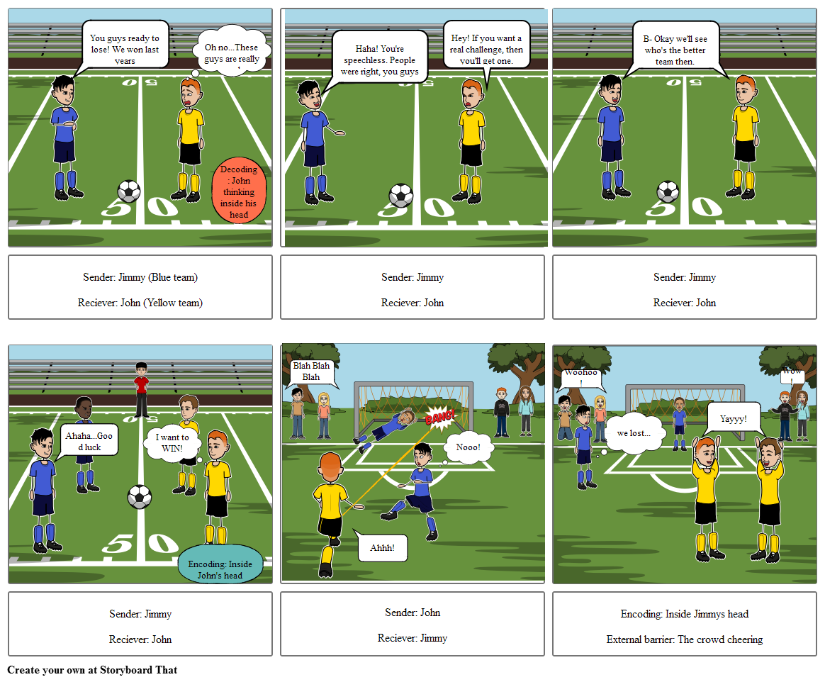 soccer game Storyboard by bd4c9e6b