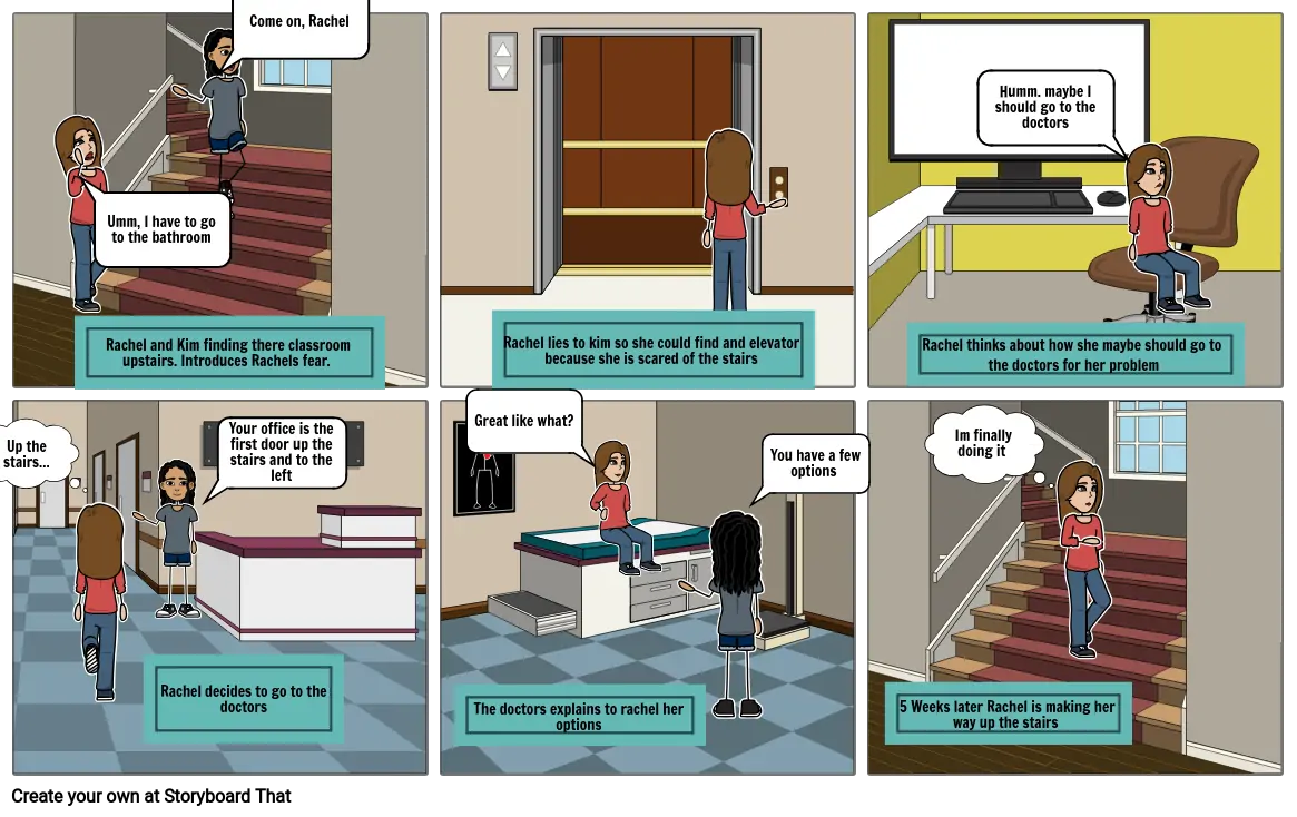 Storyboard for Intro to digital media