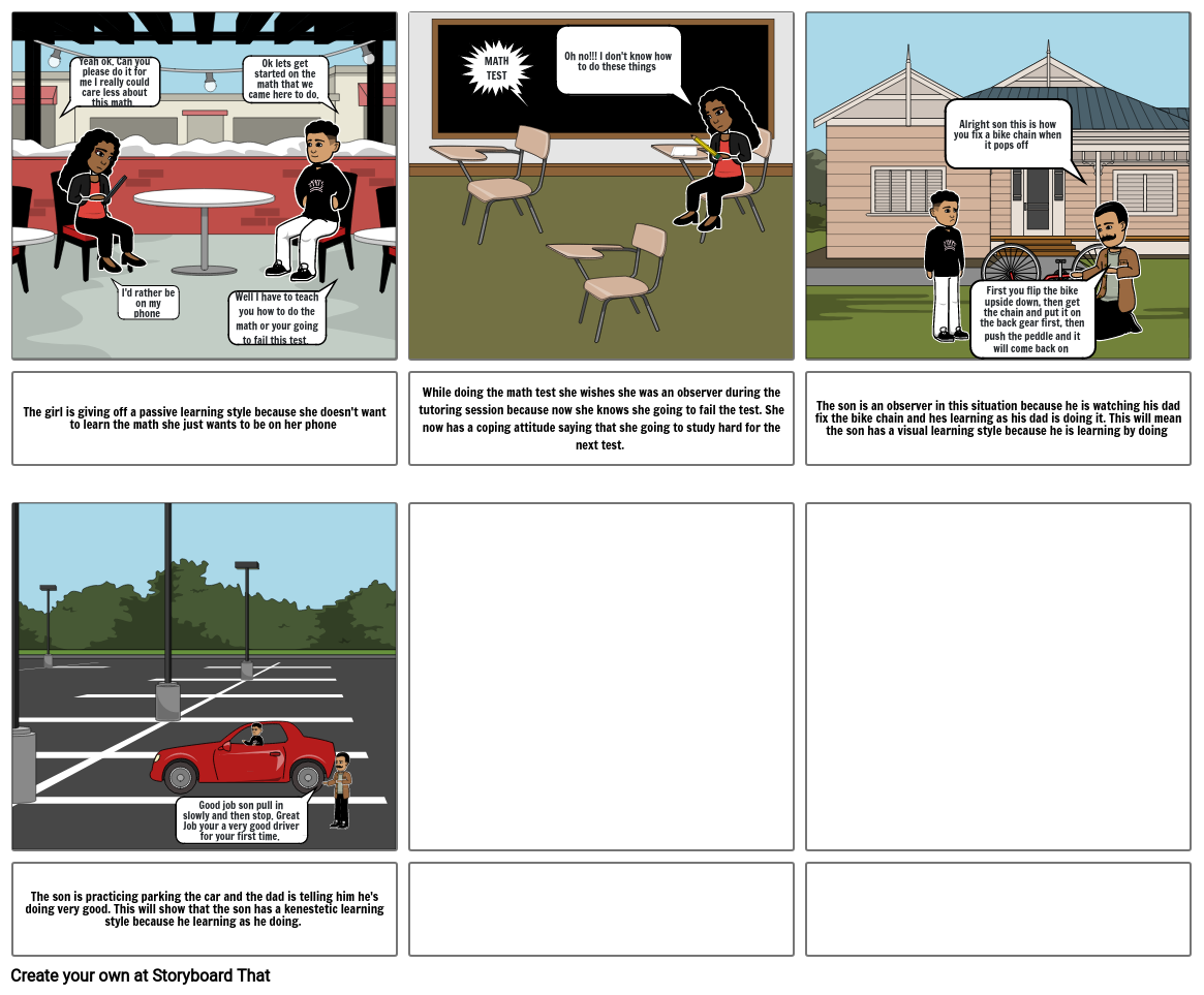 Active and Passive Storyboard by be3e3703