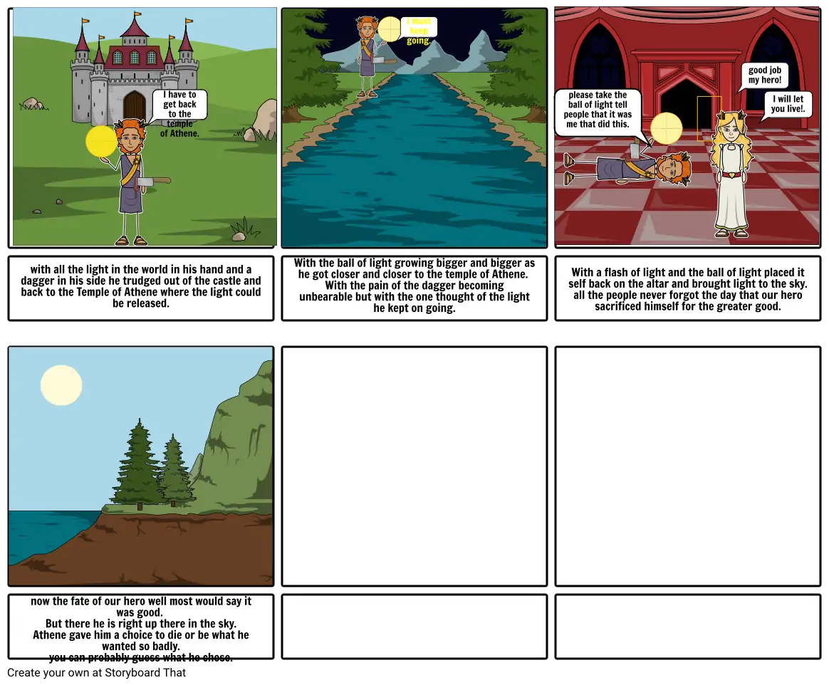 Myth storyboard 2